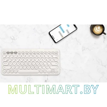 Клавиатура Logitech Multi-Device K380 Bluetooth (белый) картинка 6